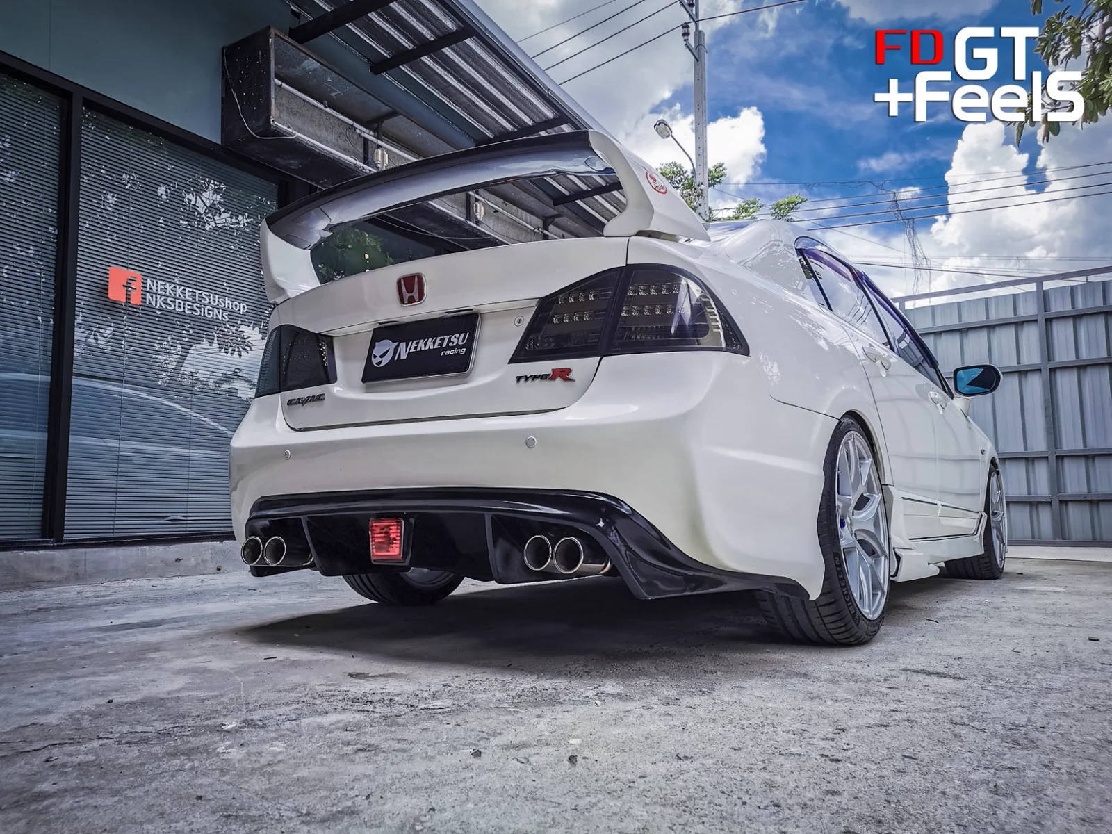 รูปชุดแต่ง ชุดแต่ง Honda Civic FD 06 11 GT ภาพที่ 11