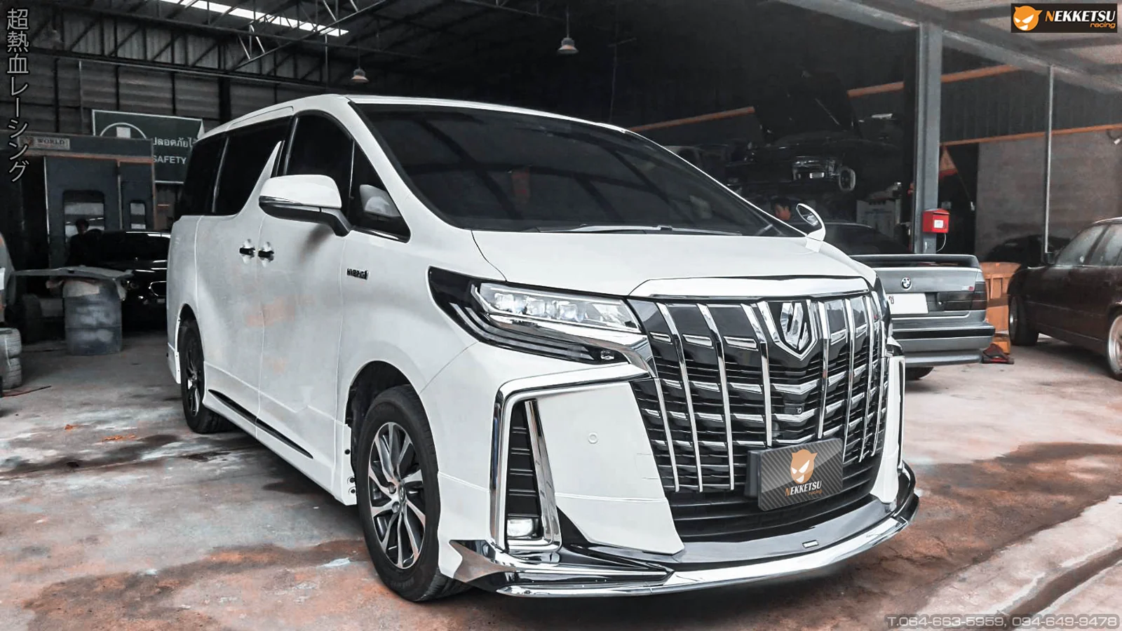 รูปชุดแต่ง ชุดแต่ง Toyota Alphard AH30 2015 2018 เปลี่ยนหน้า 2020 ตัว Top ภาพที่ 6