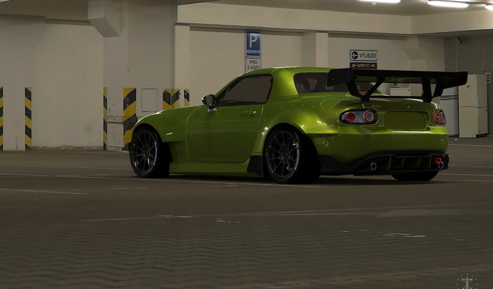 รูปชุดแต่ง ชุดแต่ง Mazda MX5 Rocket Bunny ภาพที่ 14