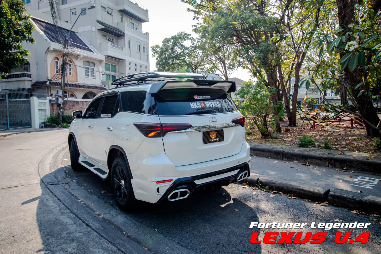 รูปชุดแต่ง ชุดแต่ง TOYOTA Fortuner 2020 2024 Lexus V.3 ภาพที่ 3