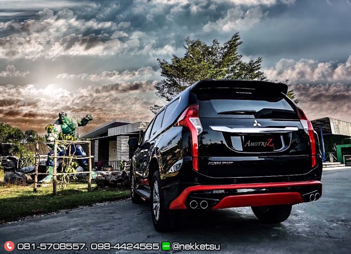 รูปชุดแต่ง ชุดแต่ง Mitsubishi Pajero Sport AMT 2016 2019 V2 ภาพที่ 2