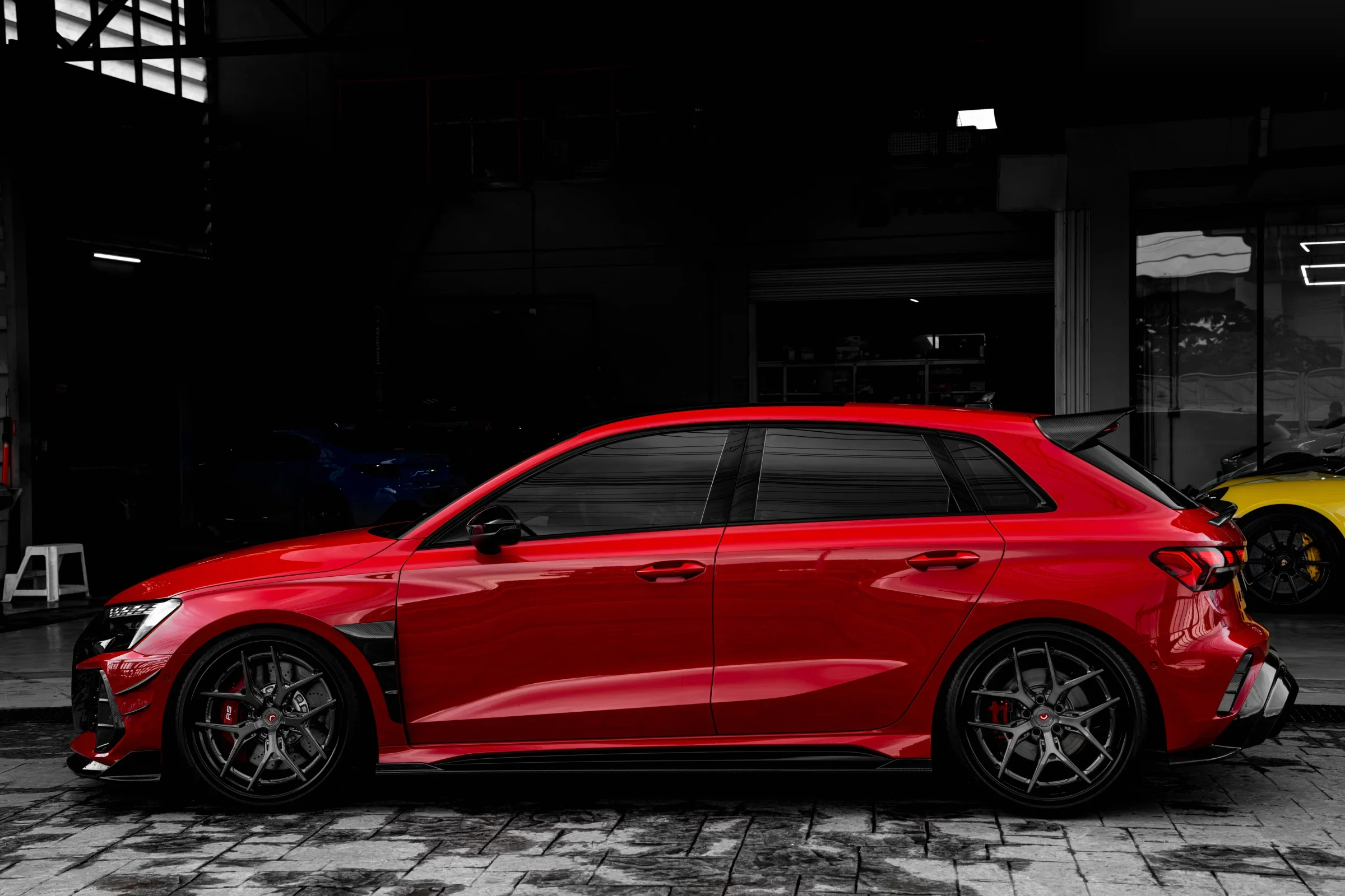 ชุดแต่ง Audi S3 / RS3 Audi RS3 x CT คาร์บอน Prodrive Shop ภาพ 4