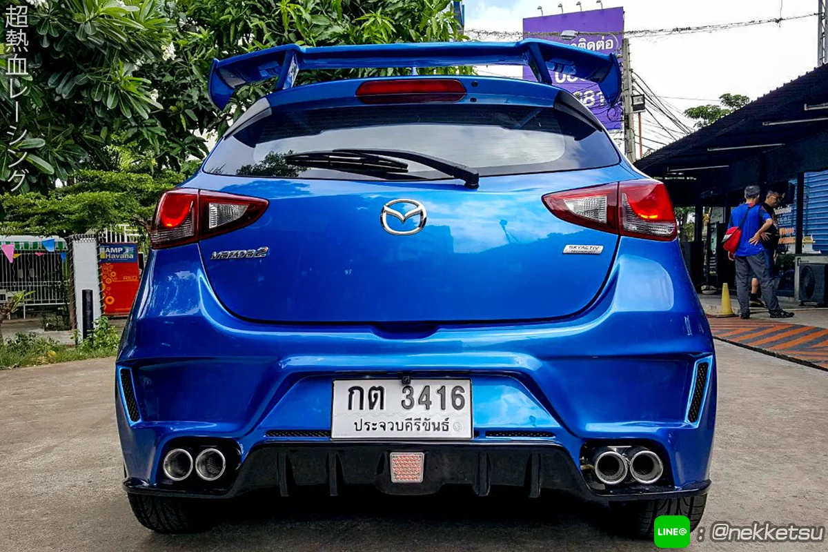 รูปชุดแต่ง ชุดแต่ง Mazda Mazda2 2015 2018 skyactiv GTR ภาพที่ 21