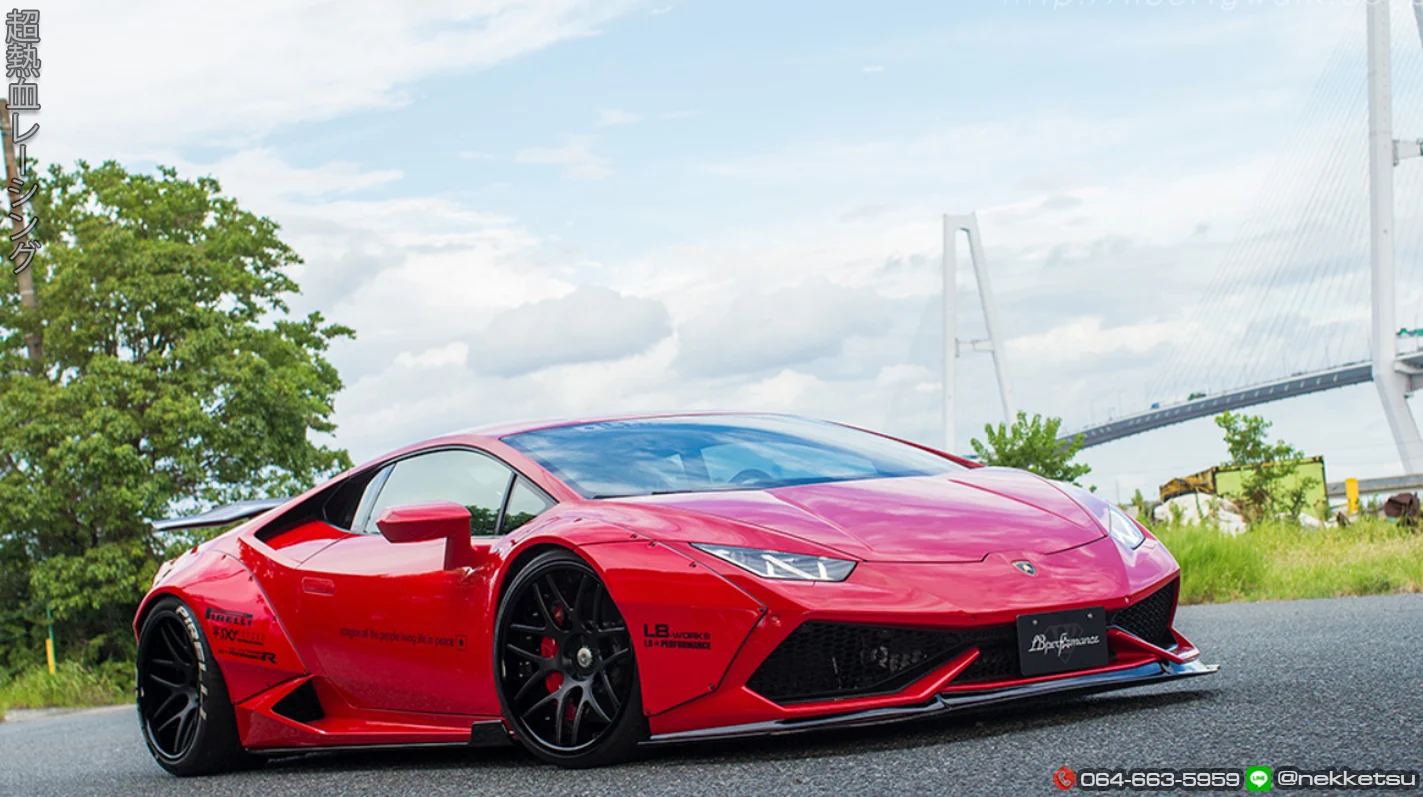 รูปชุดแต่ง ชุดแต่ง Lamborghini Huracan LB WORK ภาพที่ 6