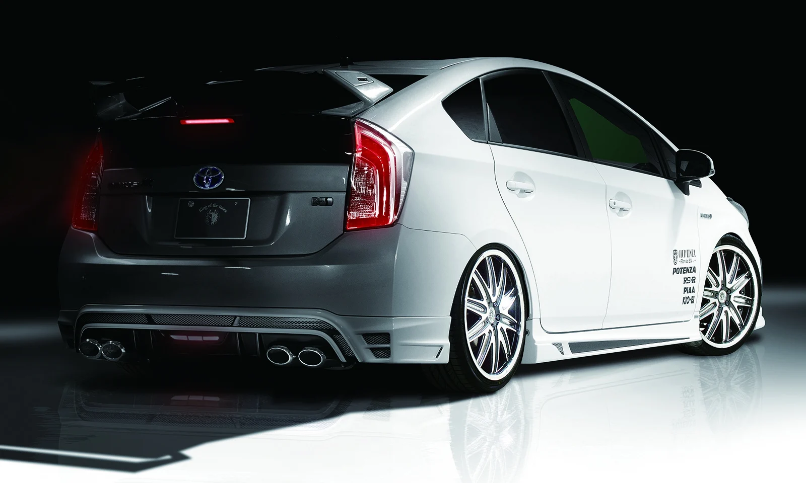 ชุดแต่ง TOYOTA 30 PRIUS MODEL ZVW30 2011.12~2015.11 Rowen Japan ภาพ 8