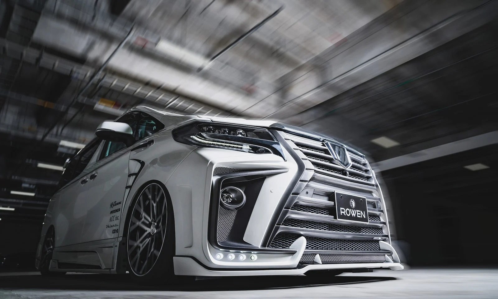 ชุดแต่ง TOYOTA 30 ALPHARD S-grade MODEL Bumper type AGH3#W/GGH3#W/AYH30W 2018.01~Rowen Japan ภาพ 17