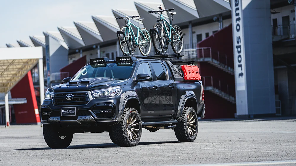 ชุดแต่ง TOYOTA HILUX WALD Japan สปอร์ตไลน์ แบล็กไบซัน เอดิชัน ภาพ 16