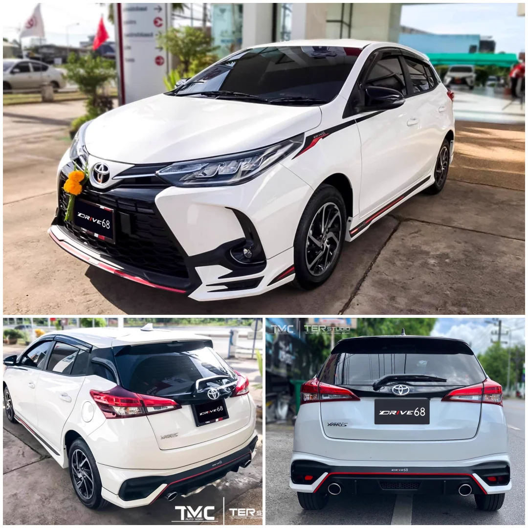 รูปชุดแต่ง ชุดแต่ง Toyota Yaris Ativ 20 23 Drive68 5 ประตู ภาพที่ 4