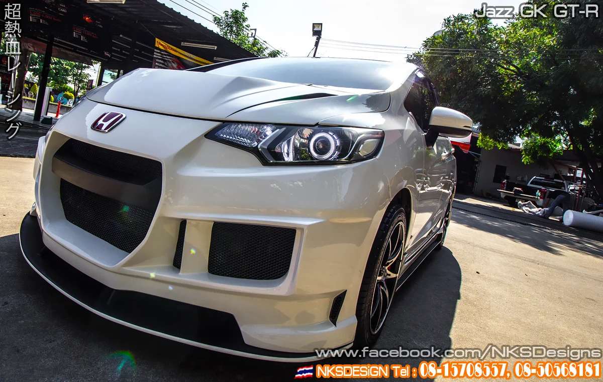 รูปชุดแต่ง ชุดแต่ง Honda Jazz GK 2014 2019 GTR ภาพที่ 24