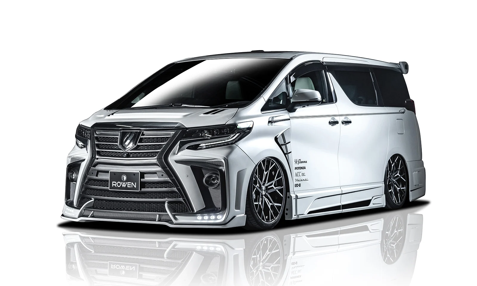 ชุดแต่ง TOYOTA 30 ALPHARD S-grade MODEL Bumper type AGH3#W/GGH3#W/AYH30W 2018.01~Rowen Japan ภาพ 8