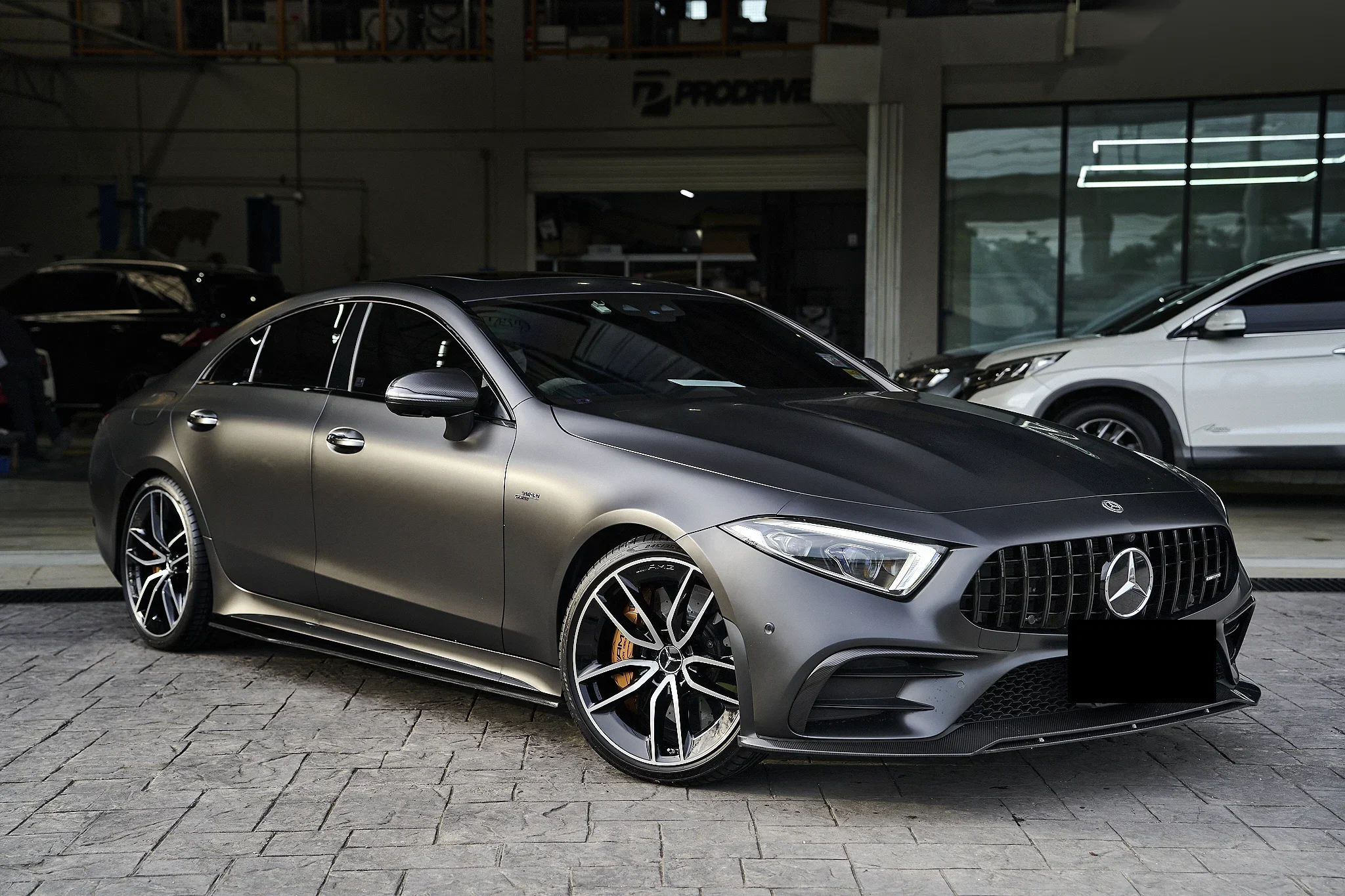 ชุดแต่ง MERCEDES BENZ CLS53 C257 Benz CLS53 AMG x GT Grill x สปอยเลอร์ x Front Canard x สเกิร์ตข้าง Prodrive Shop ภาพ 2