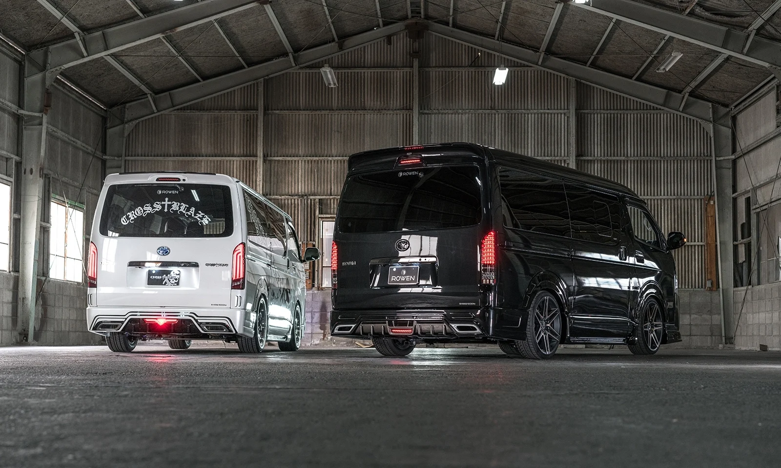 ชุดแต่ง TOYOTA 200HIACE Wide 4 /5 /6 /7 MODEL GDH/KDH/TRH211 2013.12~Rowen Japan ภาพ 26