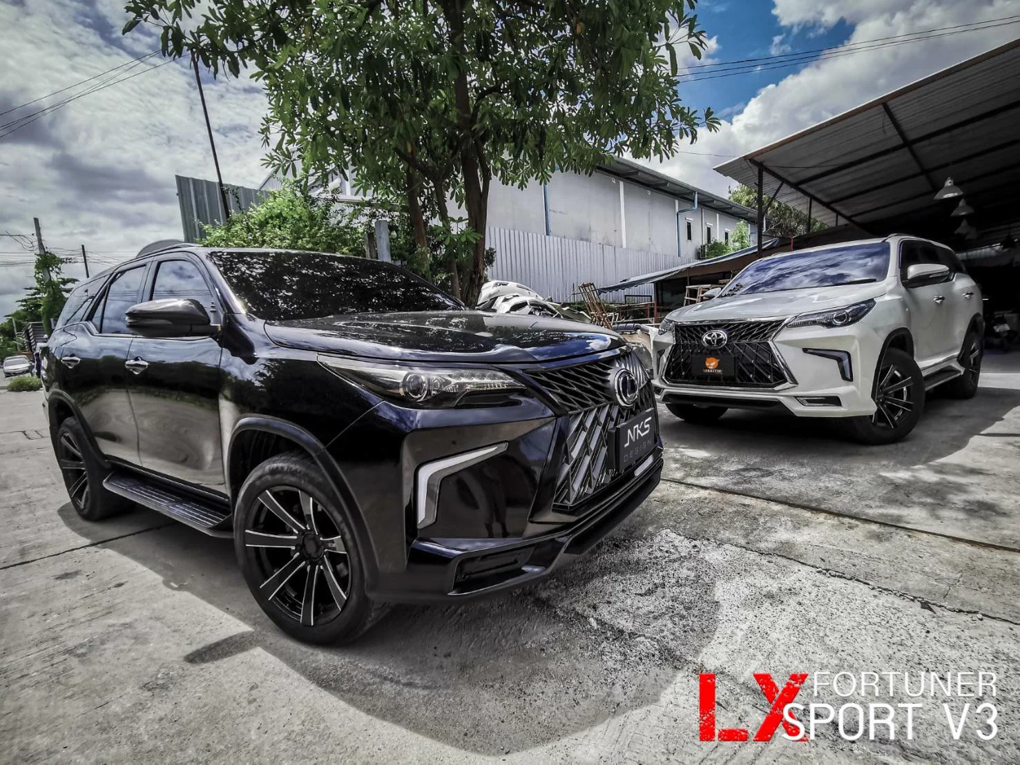 รูปชุดแต่ง ชุดแต่ง Toyota Fortuner 2015 2019 V.3 HK ภาพที่ 11