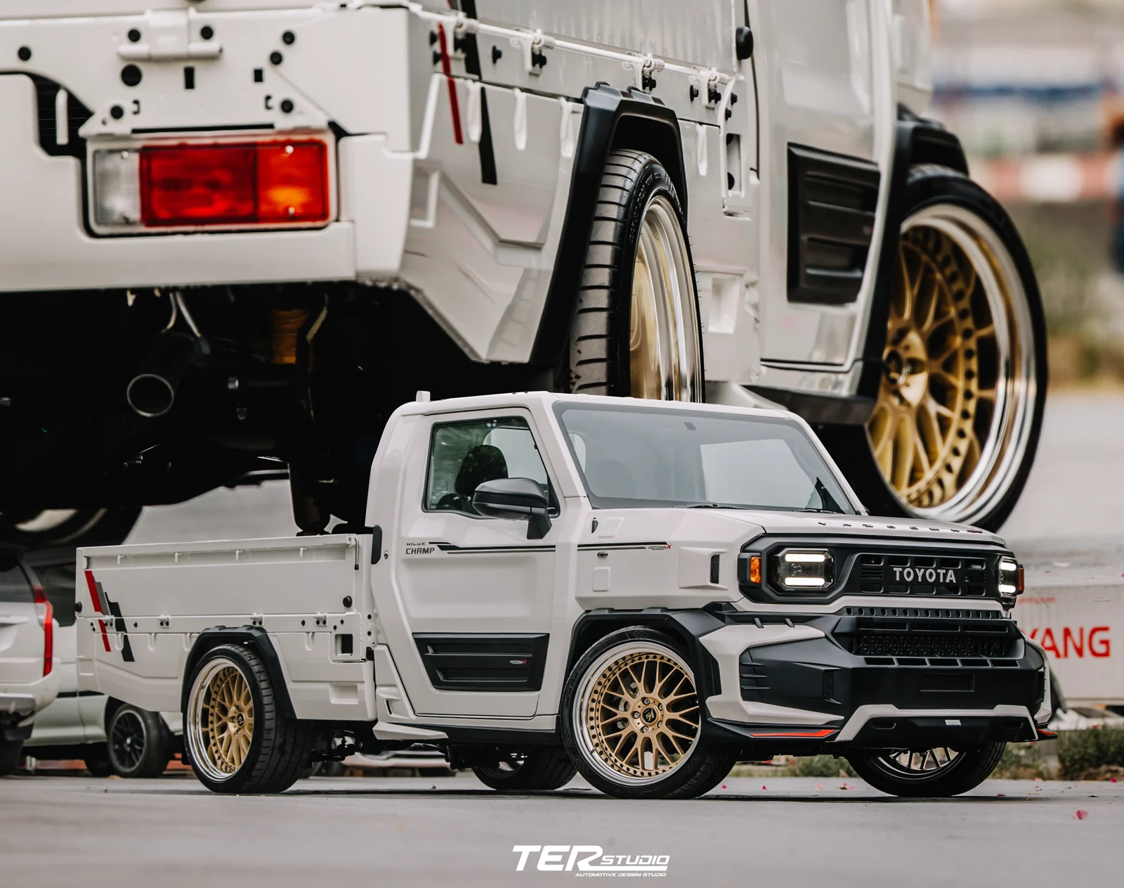 รูปชุดแต่ง ชุดแต่ง TOYOTA Hilux Champ 2024 Vazooma X ภาพที่ 7