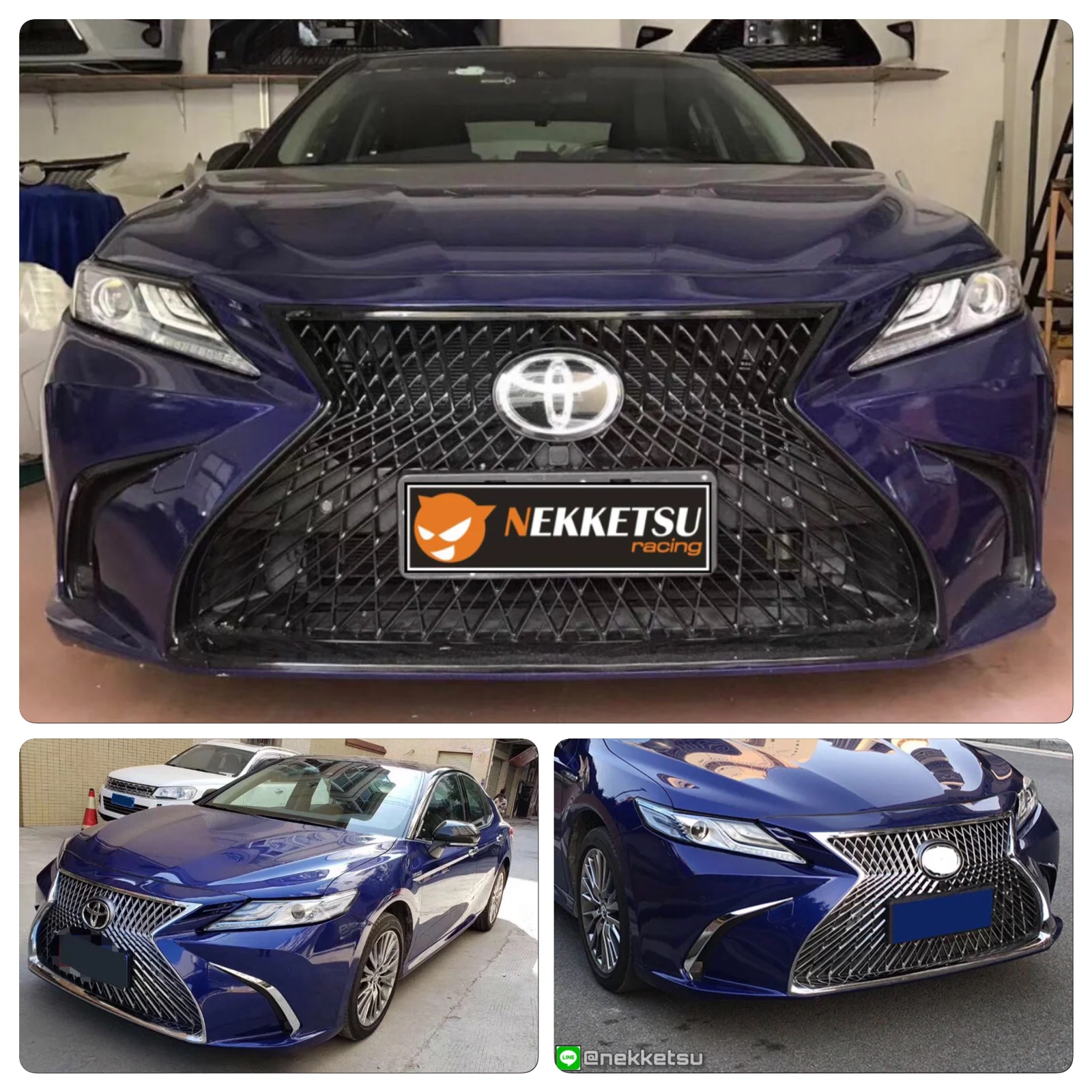 รูปชุดแต่ง ชุดแต่ง Toyota Camry 2018 2024 Lexus V.2 LS ภาพที่ 6