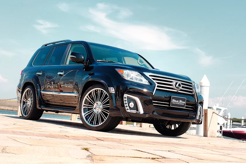 ชุดแต่ง LEXUS LX570 WALD Japan สปอร์ตไลน์ แบล็กไบซัน เอดิชัน ภาพ 19
