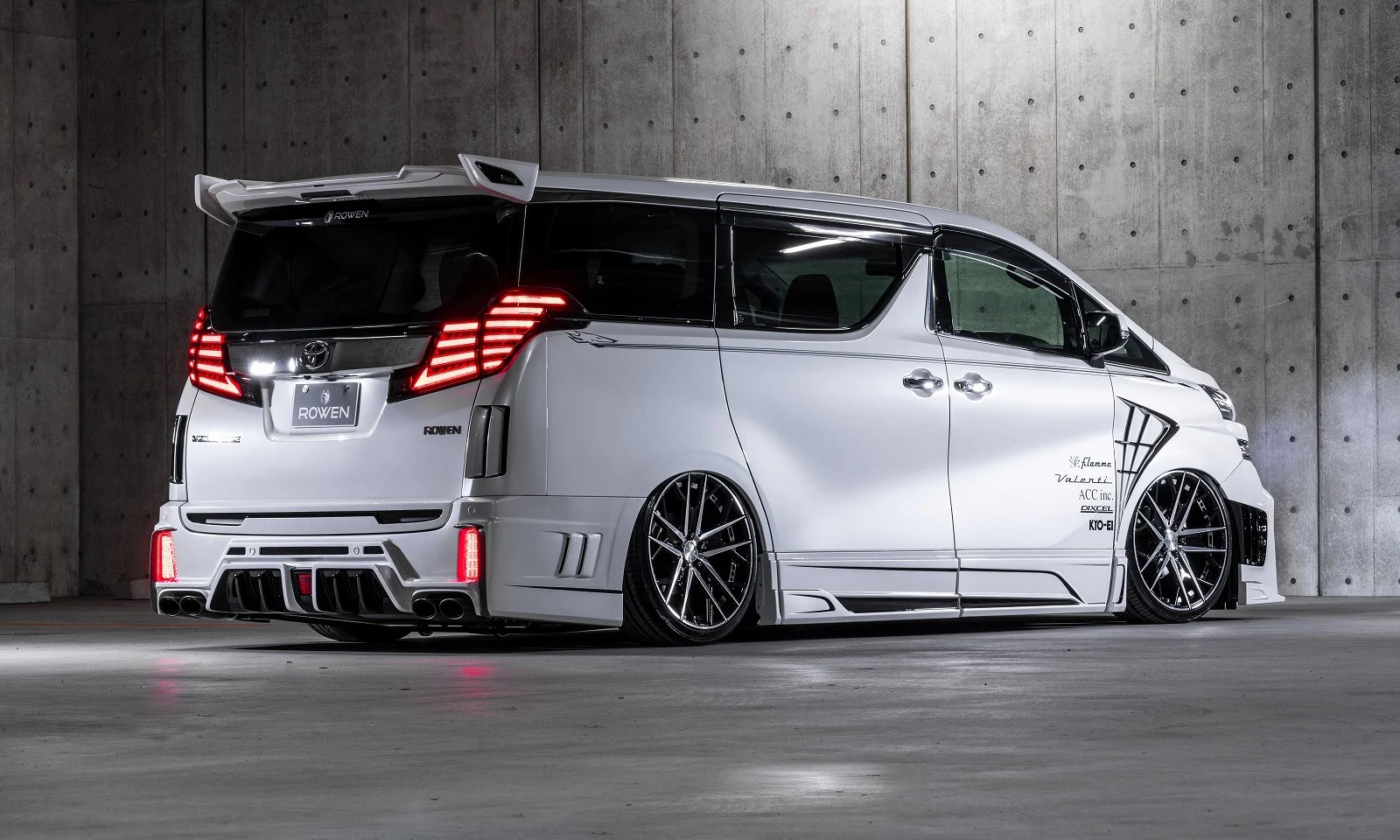 ชุดแต่ง TOYOTA 30 VELLFIRE Z-grade MODEL Bumper type AGH3#W/GGH3#W/AYH30W 2015.1~2017.12 Rowen Japan ภาพ 3