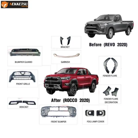 ชุดแต่ง Toyota Hilux Revo 2020 2024 Rocco – ภาพที่ 5