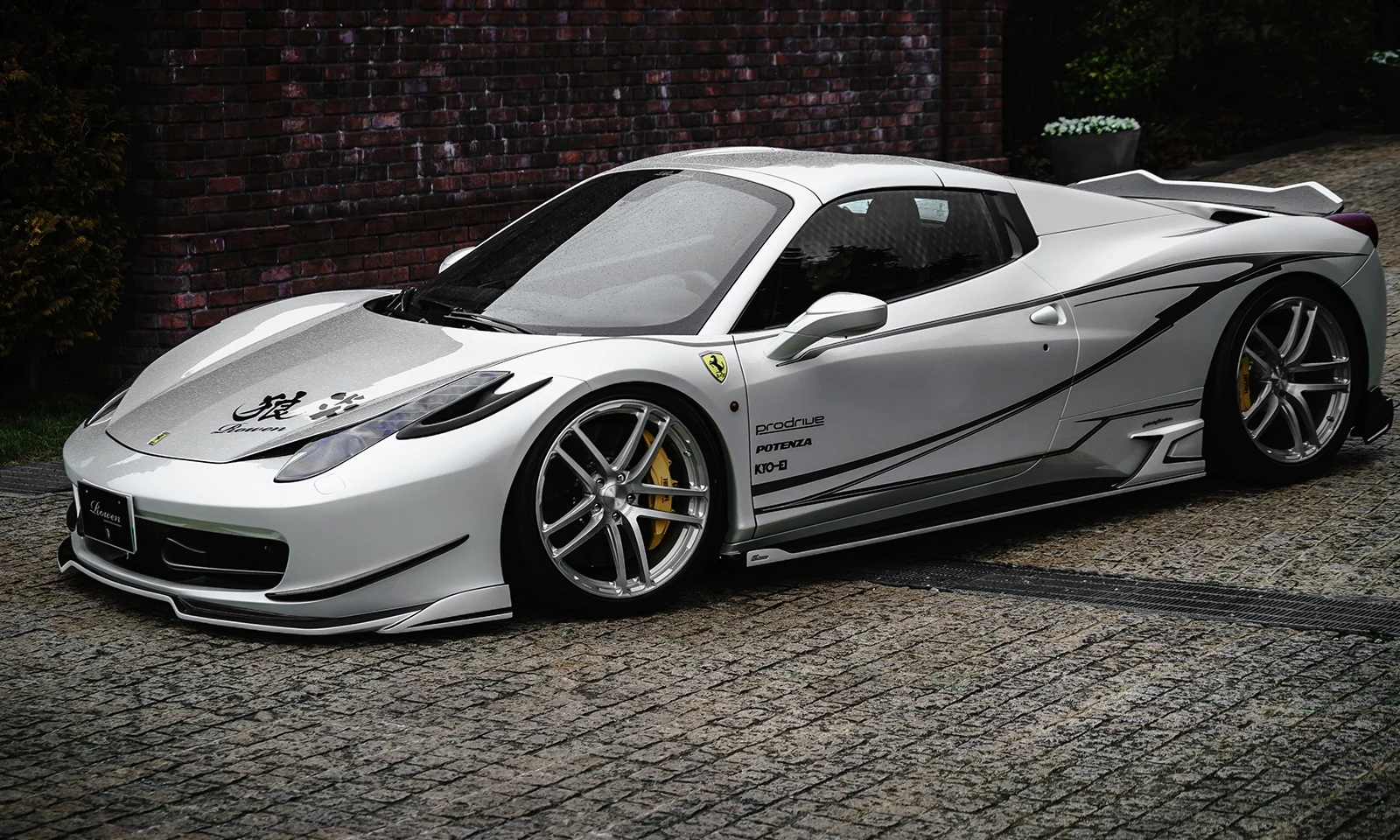 ชุดแต่ง FERRARI 458Italia/Spider F142 2010.06~2016.10 Rowen Japan ภาพ 3