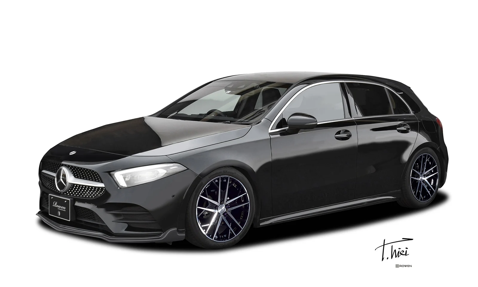 ชุดแต่ง MERCEDES BENZ A-CLASS (W177) AMG-LINE 2018.10~Rowen Japan ภาพ 22