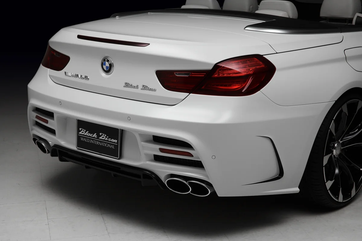 ชุดแต่ง BMW 6 Series COUPE/CABRIOLET WALD Japan สปอร์ตไลน์ แบล็กไบซัน เอดิชัน ภาพ 8