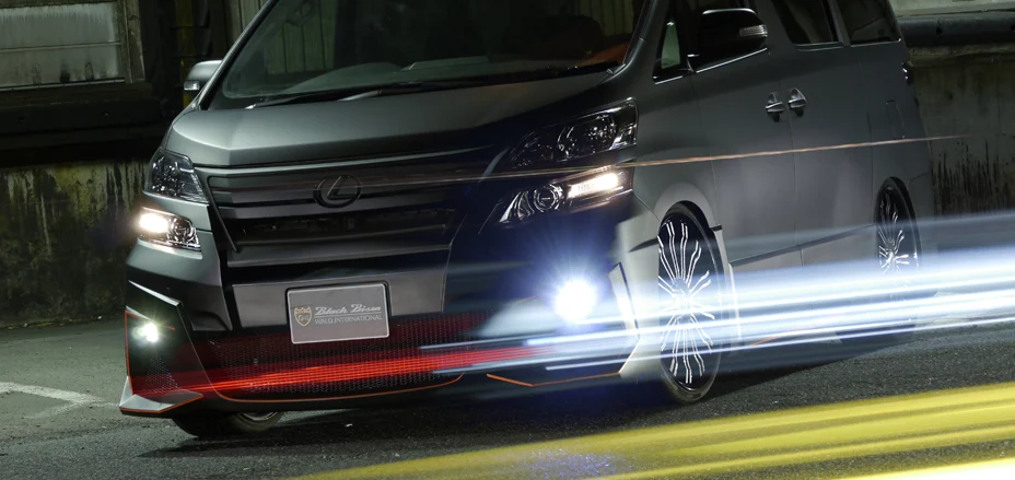 ชุดแต่ง TOYOTA VELLFIRE WALD Japan สปอร์ตไลน์ แบล็กไบซัน เอดิชัน ภาพ 18