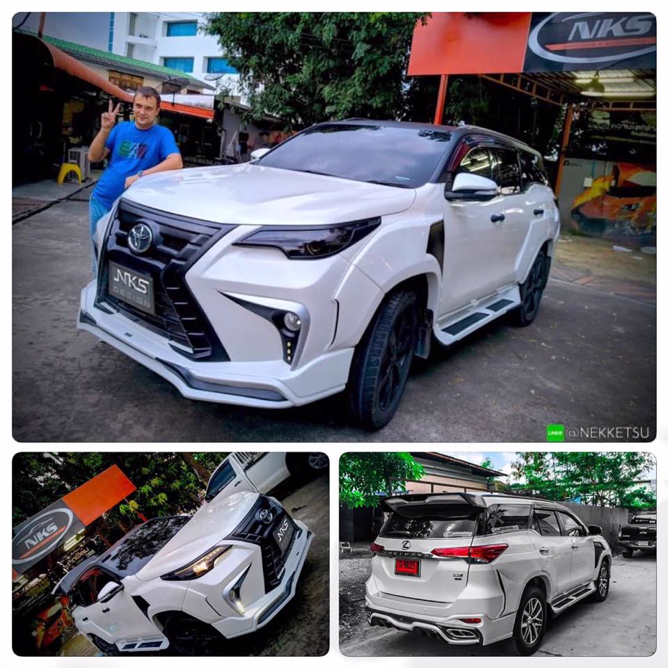 รูปชุดแต่ง ชุดแต่ง Toyota Fortuner 2015 2019 NKS V.1 ภาพที่ 4