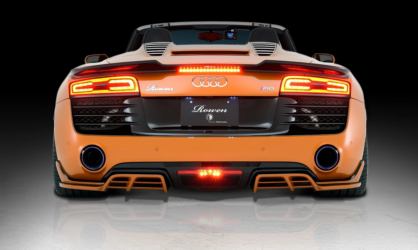 ชุดแต่ง Audi R8 Spyder/Coupe facelift 5.2(V10) 42CTYF 2013.04~2016.06 Rowen Japan ภาพ 11