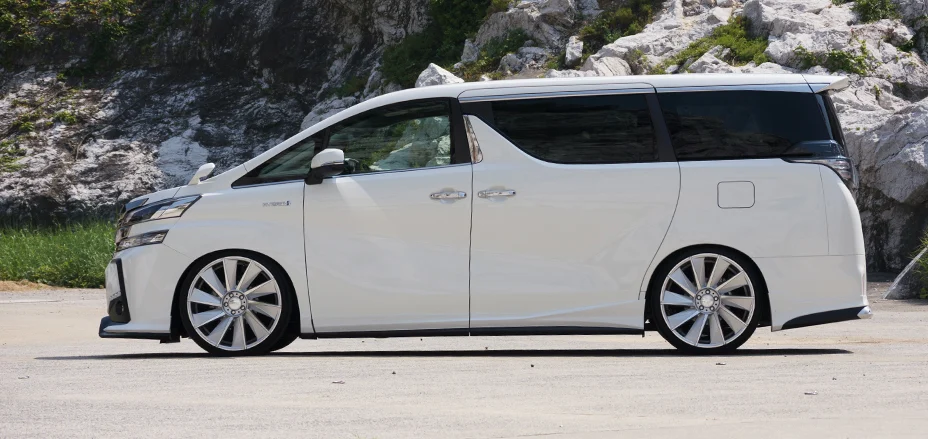 ชุดแต่ง TOYOTA VELLFIRE Z/ZA/ZR WALD Japan สปอร์ตไลน์ HALF TYPE ภาพ 14