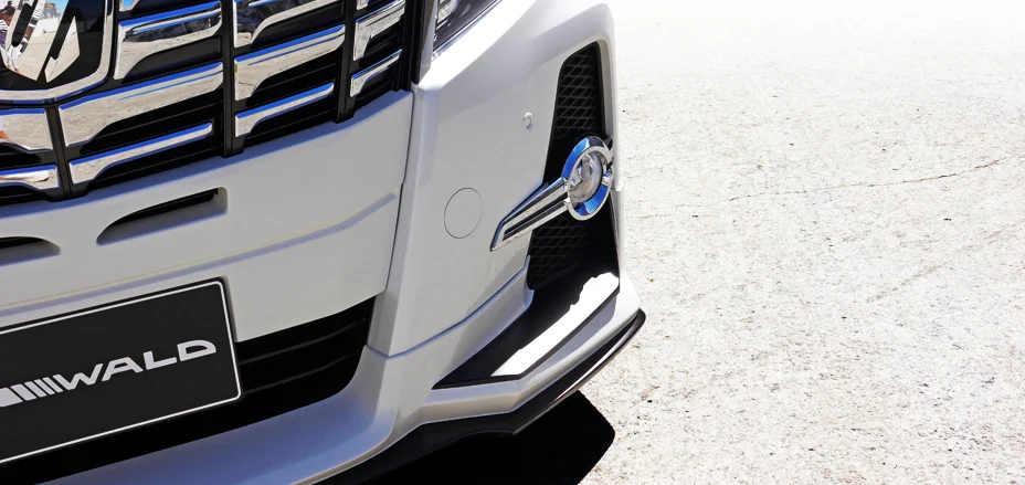ชุดแต่ง TOYOTA ALPHARD S/SA/SR WALD Japan สปอร์ตไลน์ HALF TYPE ภาพ 14