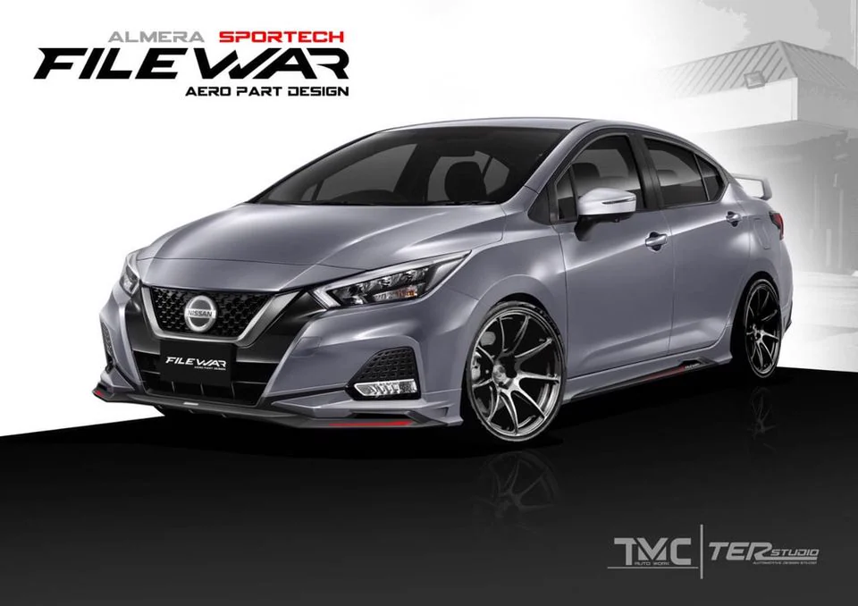ชุดแต่ง Nissan Almera 2019 2022 FileWar