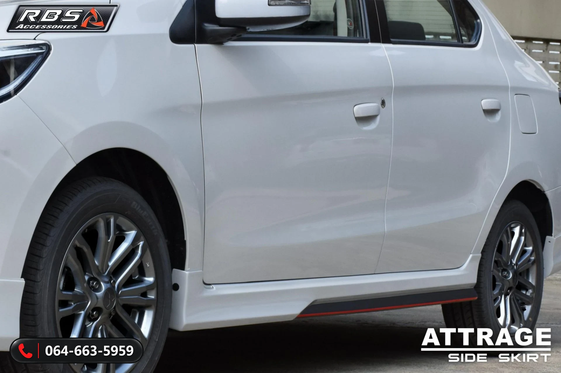ชุดแต่ง MITSUBISHI ATTRAGE 2020 IDEO SPEED RBS ภาพ 9