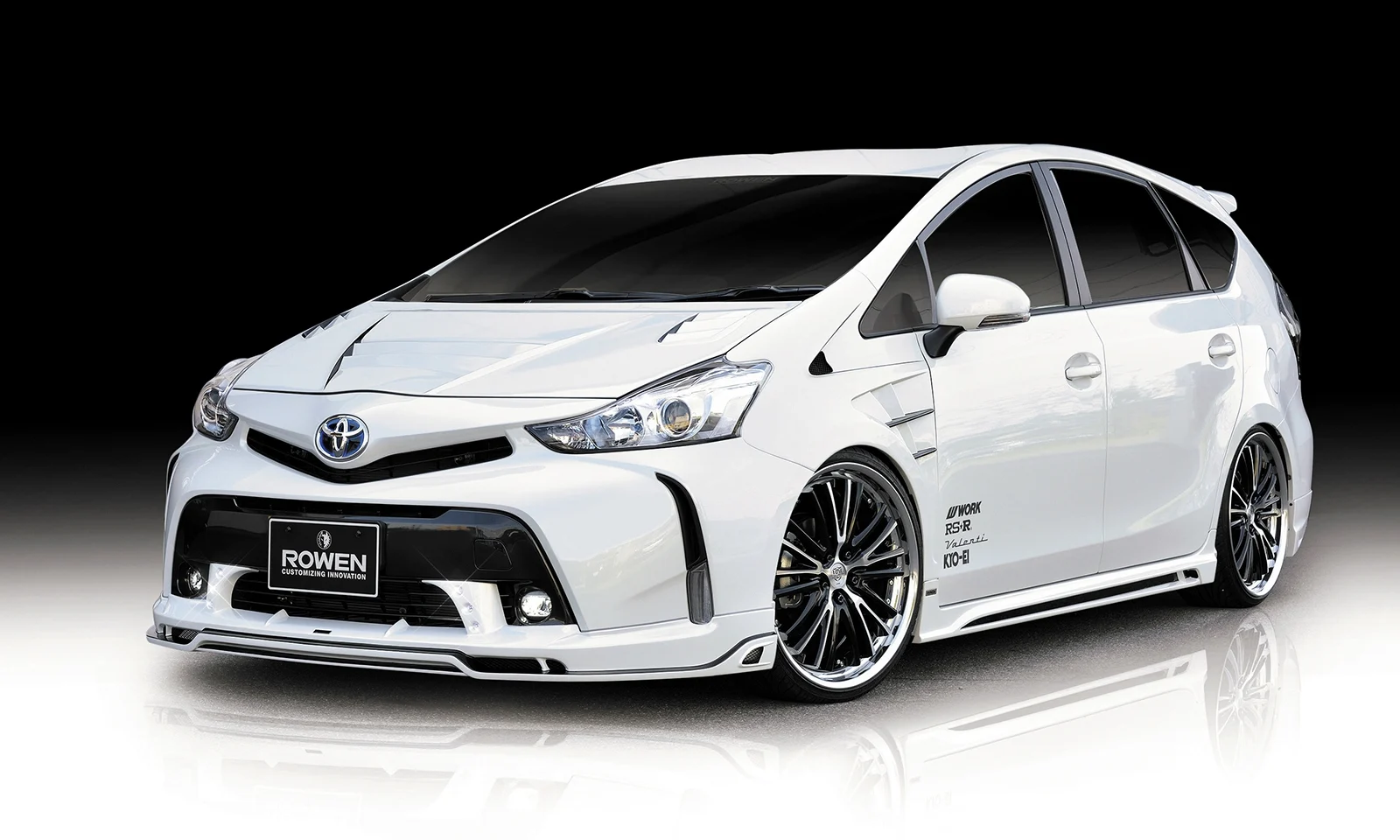 ชุดแต่ง TOYOTA 40 PRIUS α MODEL ZVW40/41 2014.11~Rowen Japan ภาพ 4