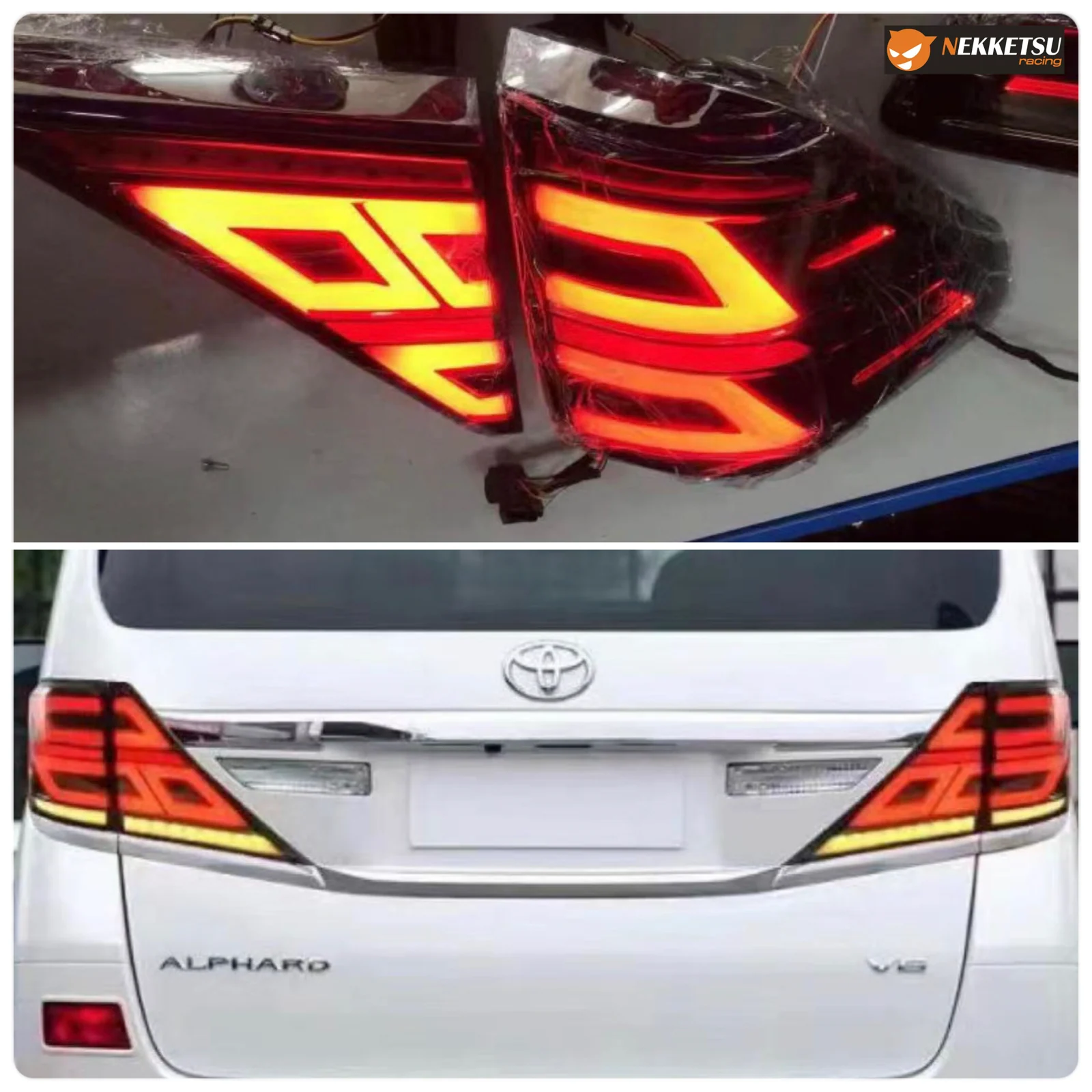 รูปชุดแต่ง ชุดแต่ง Toyota Alphard AH20 2009 2014 แปลงหน้า AH30 ภาพที่ 8