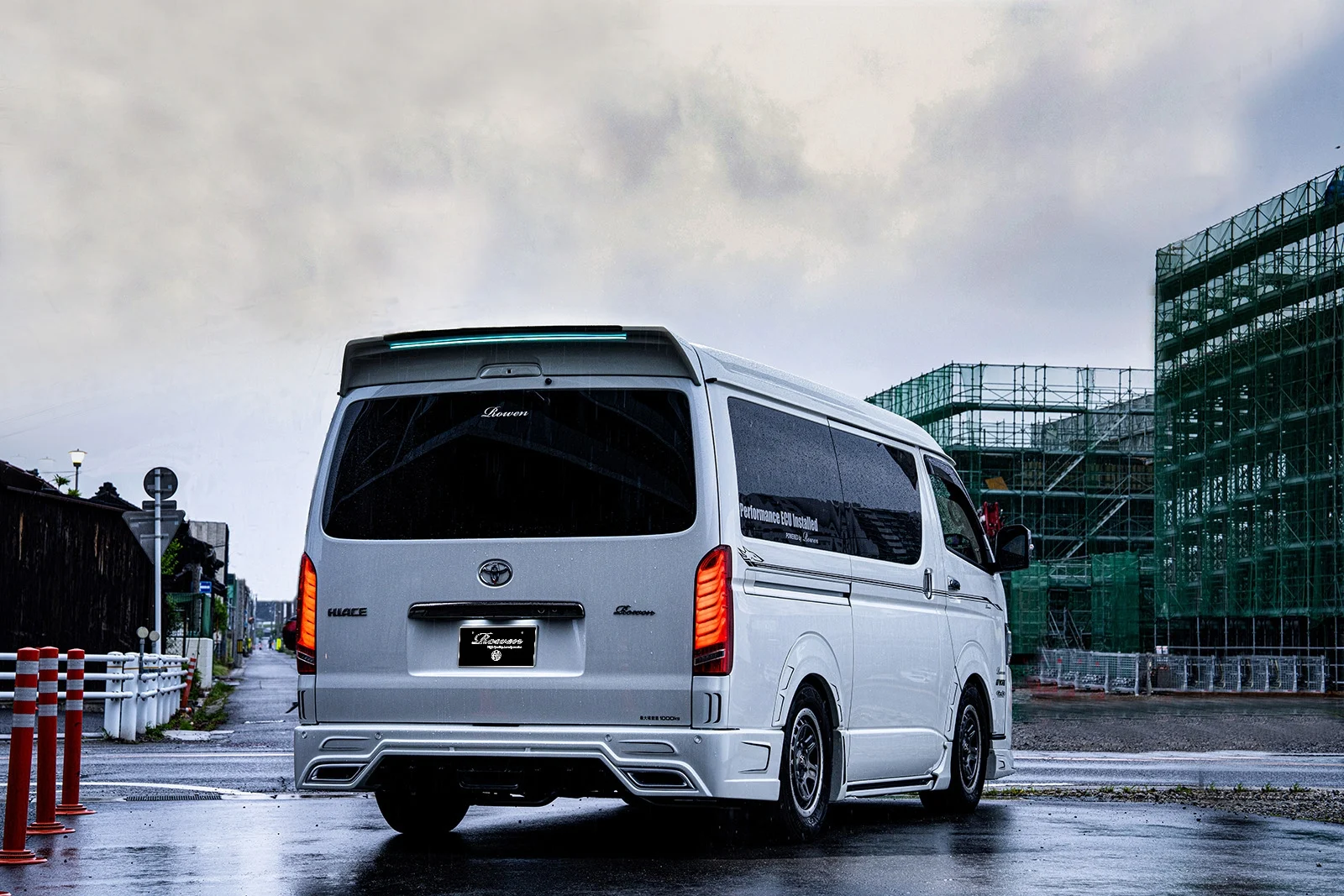 ชุดแต่ง TOYOTA 200HIACE Wide 4 /5 /6 /7 MODEL GDH/KDH/TRH211 2013.12~Rowen Japan ภาพ 15