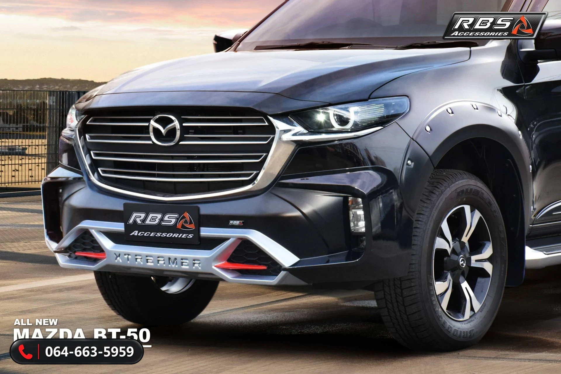 ชุดแต่ง MAZDA BT-50 2021 HI-RACER RBS ภาพ 8