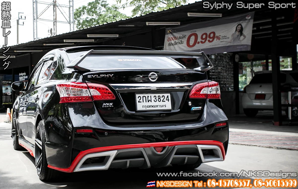 รูปชุดแต่ง ชุดแต่ง Nissan Sylphy Sentra NKS ภาพที่ 16