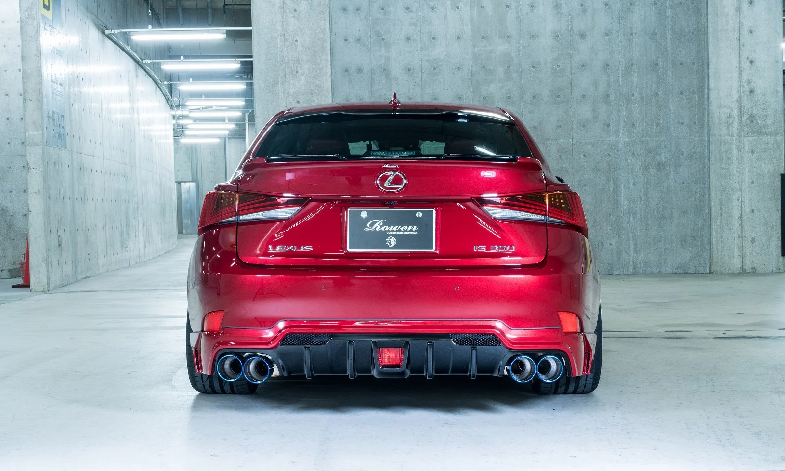 ชุดแต่ง LEXUS IS F-SPORT 350/300h/300/200t GSE3#/AVE3#/ASE30 2016.10~2020.11 Rowen Japan ภาพ 18