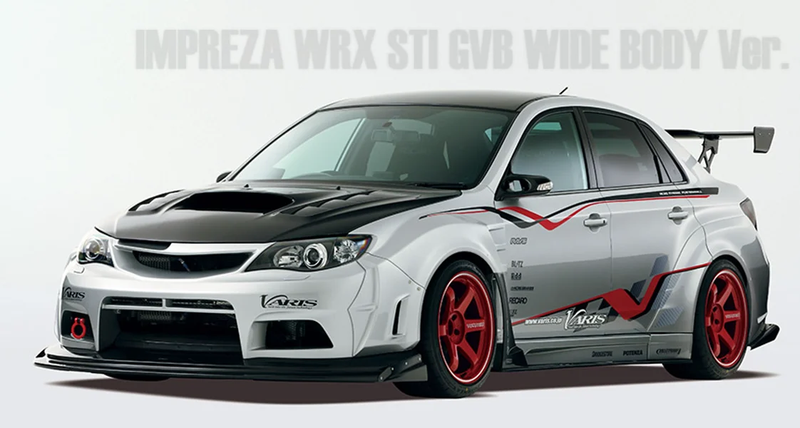 รูปชุดแต่ง ชุดแต่ง Subaru Impreza GVB 2014 2017 Varis Wide1 ภาพที่ 13
