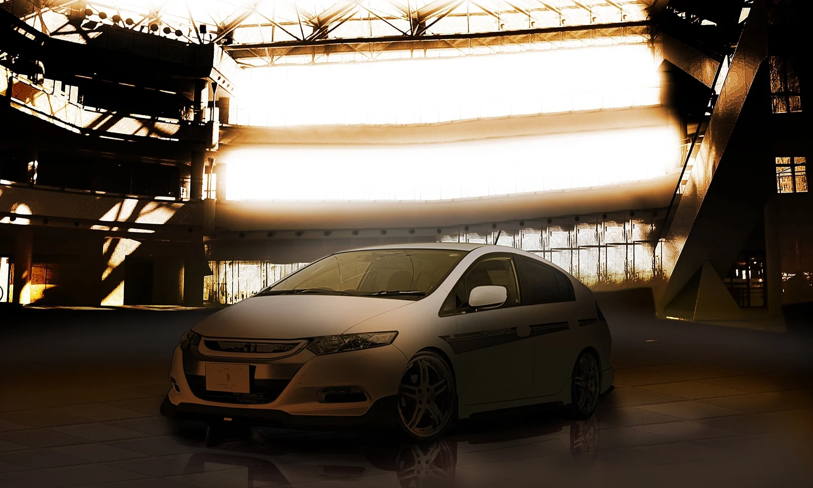 ชุดแต่ง HONDA INSIGHT RR ZE2 2009.02~2011.10 Rowen Japan ภาพ 14