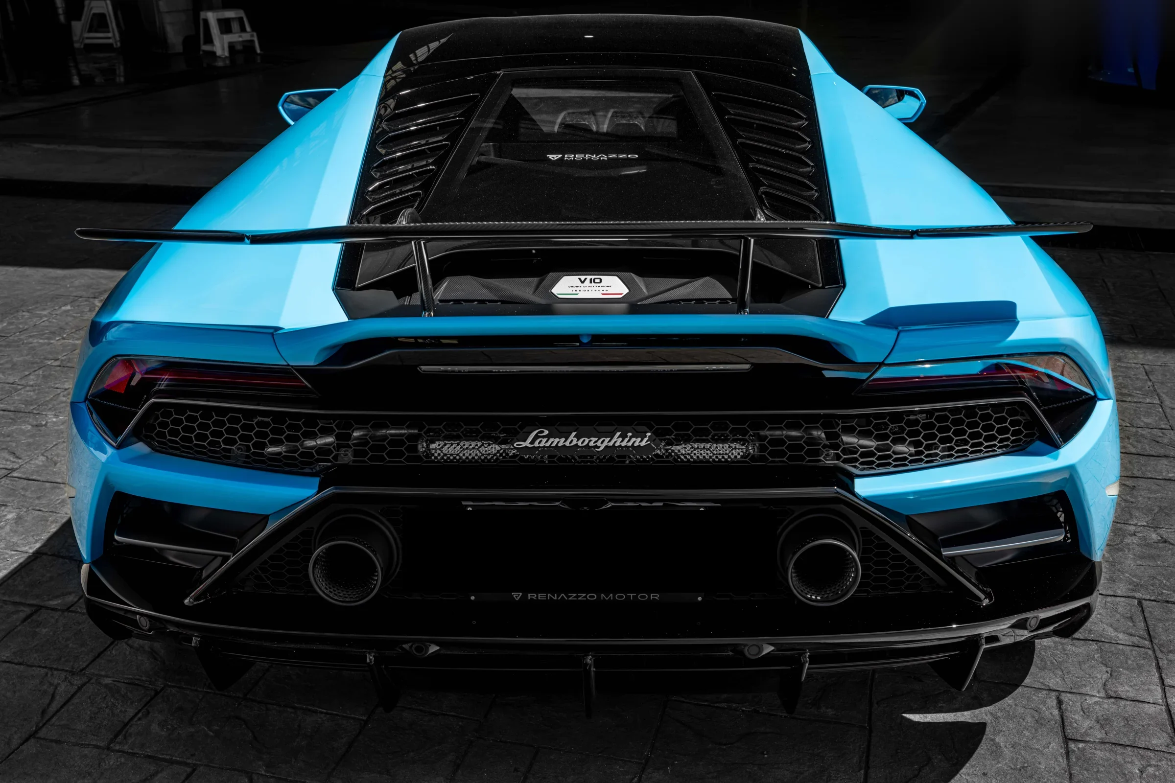 ชุดแต่ง LAMBORGHINI EVO Lamborghini Huracán Evo x Novitec Rear Wing Prodrive Shop ภาพ 7