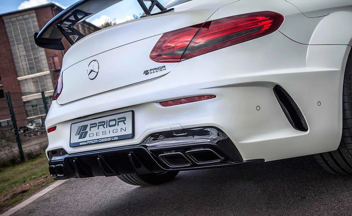 รูปชุดแต่ง ชุดแต่ง Mercedes-Benz C Class W205 2018 2020 PD Wide Body ภาพที่ 8