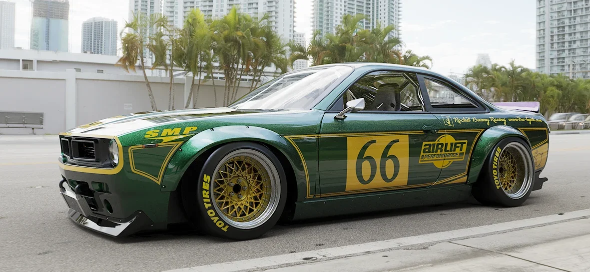 กันชนหน้า (ชิ้นแยก) - V1.0 NISSAN Silvia BOSS [S14] Rocket Bunny Racing ภาพสินค้าที่เลือก