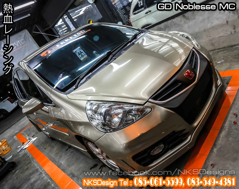รูปชุดแต่ง ชุดแต่ง Honda Jazz GD 2004 2007 NKS ภาพที่ 5