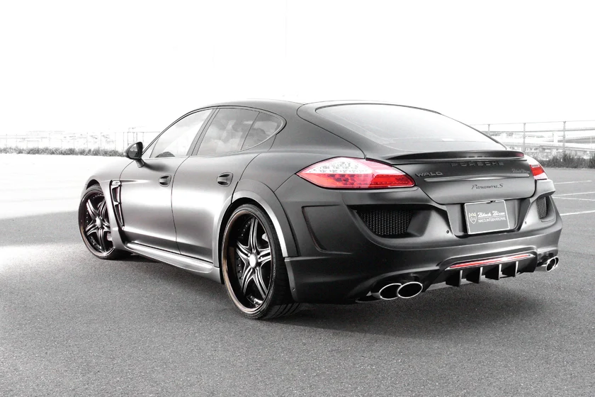ชุดแต่ง PORSCHE PANAMERA WALD Japan สปอร์ตไลน์ แบล็กไบซัน เอดิชัน ภาพ 21