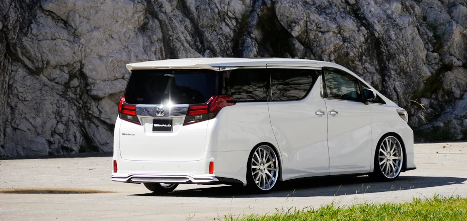 ชุดแต่ง TOYOTA ALPHARD S/SA/SR WALD Japan สปอร์ตไลน์ HALF TYPE ภาพ 17