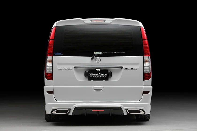 ชุดแต่ง MERCEDES-BENZ V-CLASS SHORT/LONG(incl.VIANO) WALD Japan สปอร์ตไลน์ แบล็กไบซัน เอดิชัน ภาพ 9