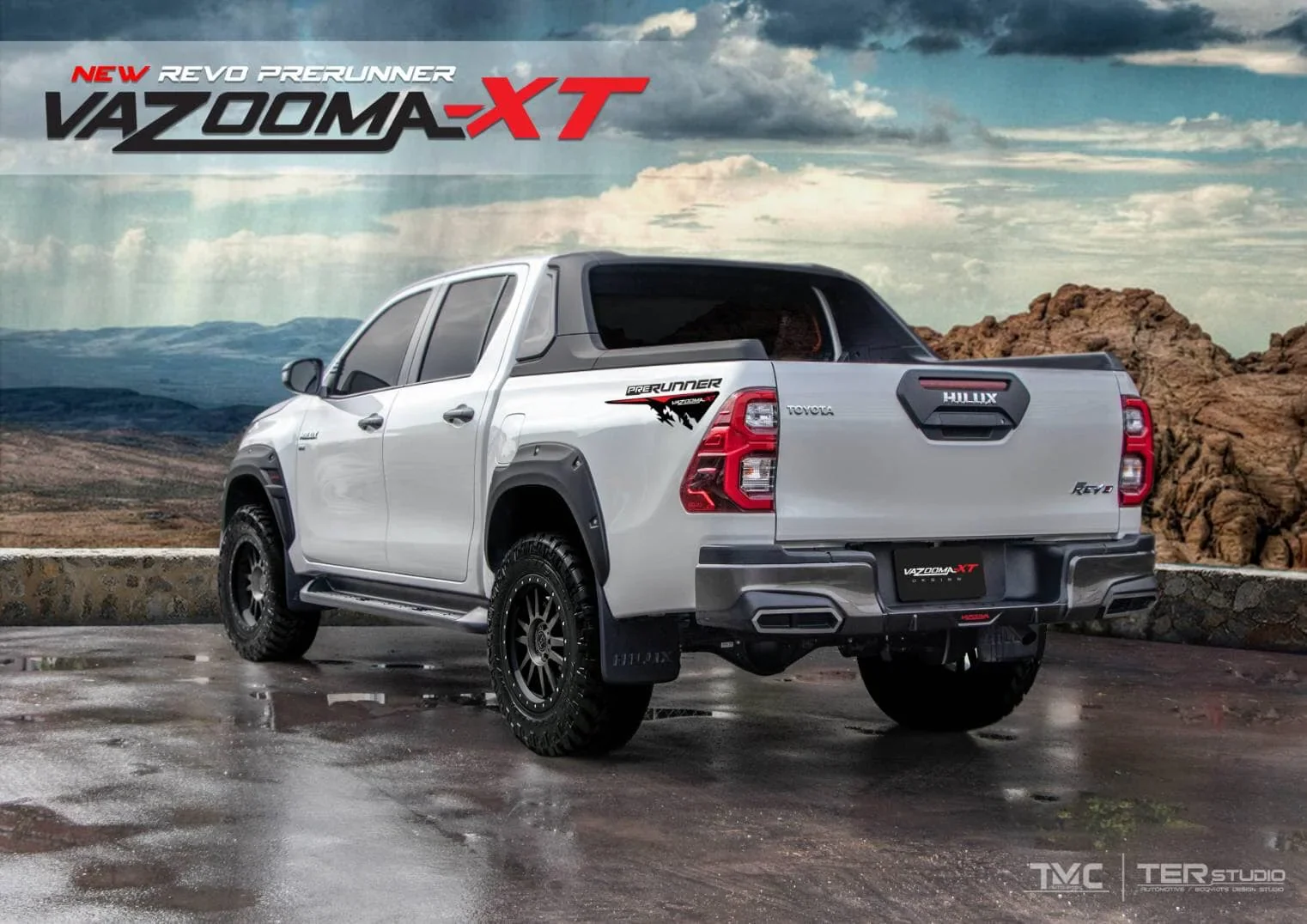 รูปชุดแต่ง ชุดแต่ง Toyota Hilux Revo 2020 2024 Vazooma X 2021 ภาพที่ 4