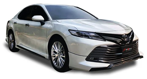 ชุดแต่ง CAMRY 2019 – SPORT 1 ภาพรถเต็มคันมุมหน้าจากต้นทาง S-Sporty