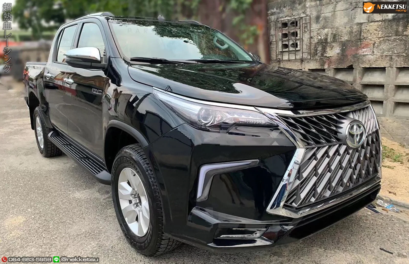 รูปชุดแต่ง ชุดแต่ง Toyota Hilux Revo 2015 2019 Revo เป็น Fortuner LX V.2 ภาพที่ 3